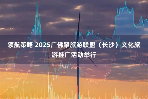 领航策略 2025广佛肇旅游联盟（长沙）文化旅游推广活动举行